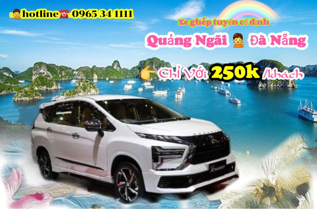 Xe Ghép Quảng Ngãi 🔁 Đà Nẵng